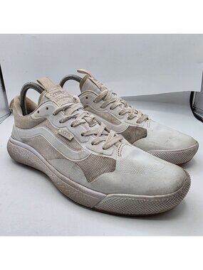 Vans UltraRange EXO Womens 9 Triple White Lightweight Athletic Shoes Running